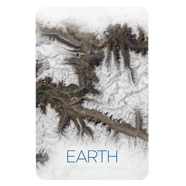 Weltraum, Kosmos, Sonnensystem, Planet Erde Magnet (Vertikal)