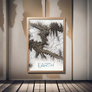 Weltraum, Kosmos, Sonnensystem, Planet Erde Poster