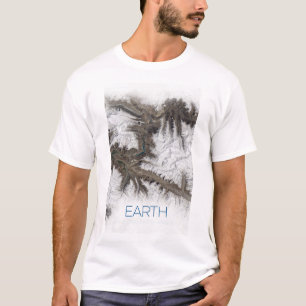Weltraum, Kosmos, Sonnensystem, Planet Erde T-Shirt