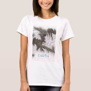 Weltraum, Kosmos, Sonnensystem, Planet Erde T-Shirt