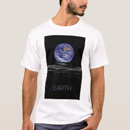 Weltraum, Kosmos, Sonnensystem, Planet Erde T-Shirt