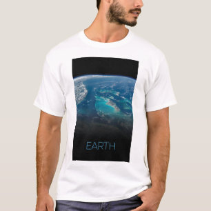 Weltraum, Kosmos, Sonnensystem, Planet Erde T-Shirt