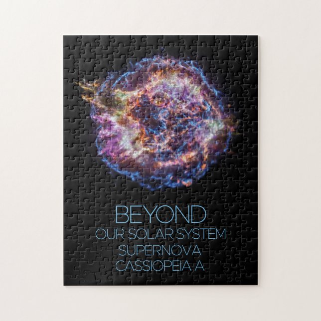 Weltraum, Kosmos, Supernova Cassiopeia A (Vertikal)