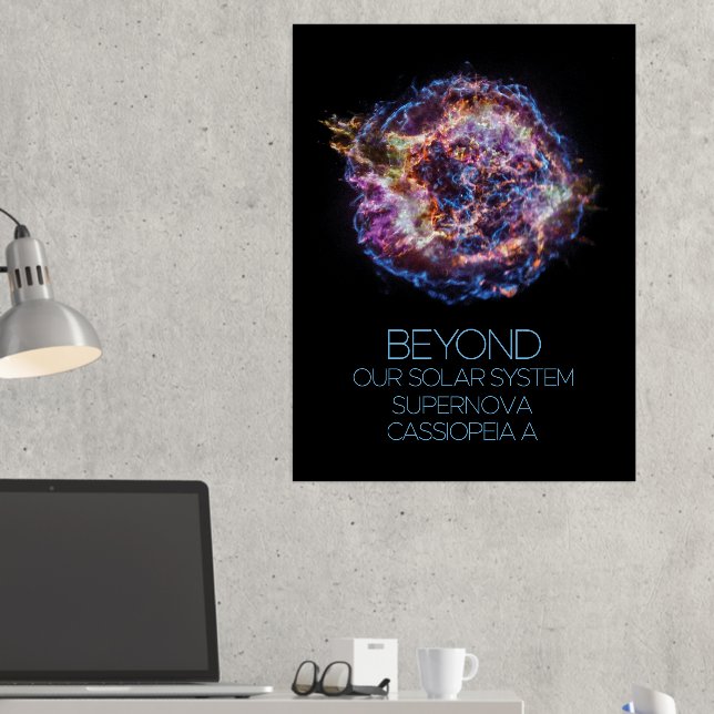 Weltraum, Kosmos, Supernova Cassiopeia A Foliendrucke (In Situ (Schreibtisch 2))