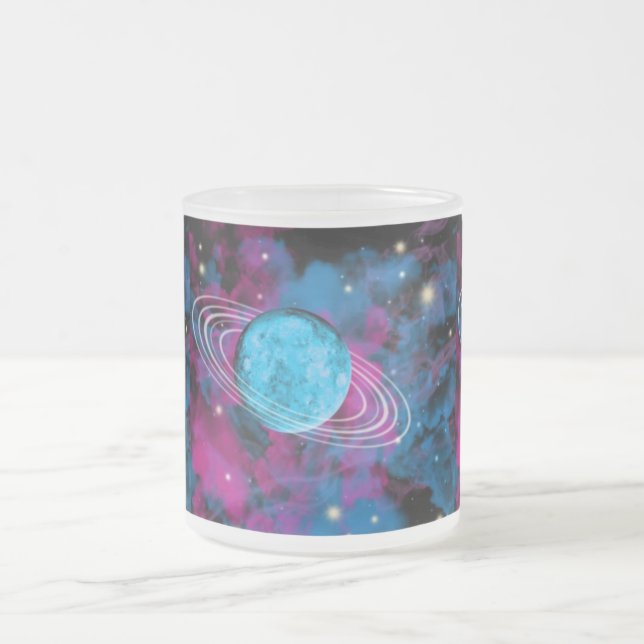 Weltraum Mattglastasse (Mittel)