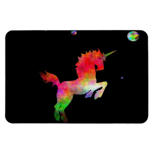 Weltraum-Multi-hued Einhorn Magnet