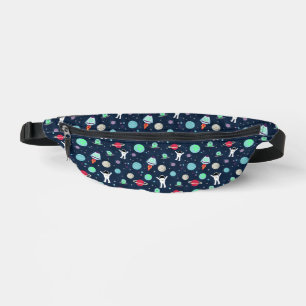 Weltraum-Muster-Illustration Bauchtasche