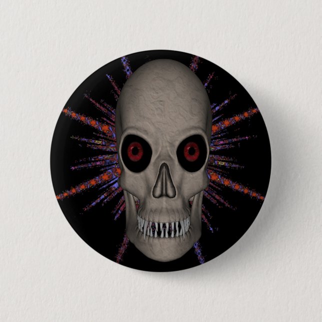 Weltraum-Pirat Button (Vorderseite)