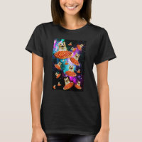 Weltraum-Pizza-Katzen-Astronaut-Kätzchen-Sarkasmus
