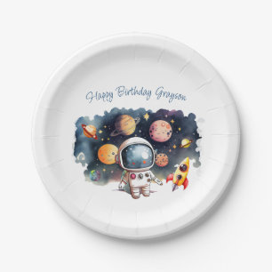 Weltraum Planeten Jungen Geburtstag Pappteller