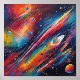 Weltraum Poster