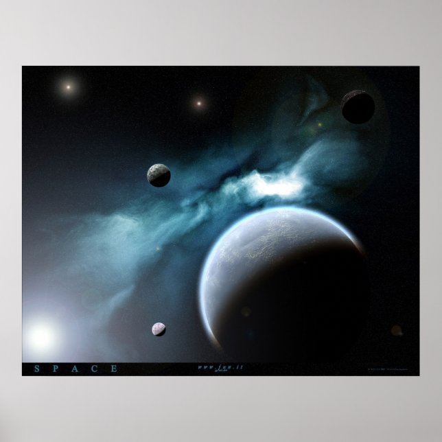 Weltraum Poster (Vorne)