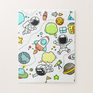 Weltraum-Puzzle 252 Teile Puzzle für Kinder