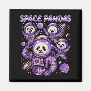 Weltraum Riesen Pandas Mond Planeten Galaxie Wisse Magnet