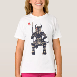 Weltraum-Samurai-Krieger T-Shirt
