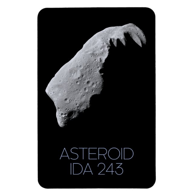 Weltraum, Sonnensystem, Asteroidengürtel, IDA 243 Magnet (Vertikal)