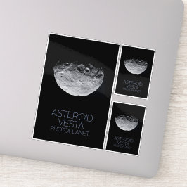 Weltraum, Sonnensystem, Asteroidengürtel, Vesta Aufkleber