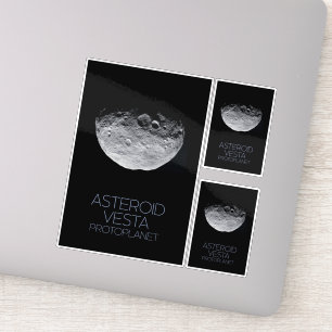 Weltraum, Sonnensystem, Asteroidengürtel, Vesta Aufkleber