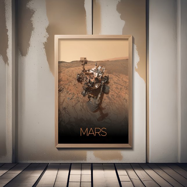 Weltraum, Sonnensystem, Planet-Mars, Neugier Poster (Von Creator hochgeladen)
