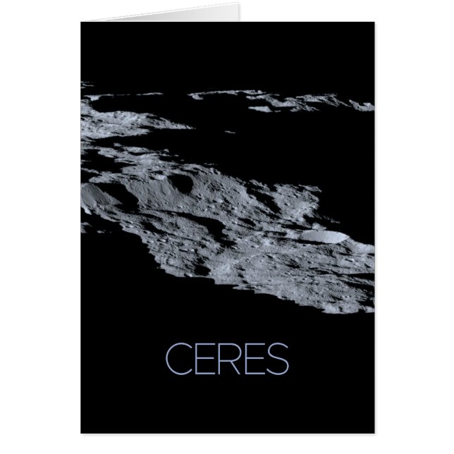 Weltraum, Sonnensystem, Zwergplanet Ceres (Vorne)