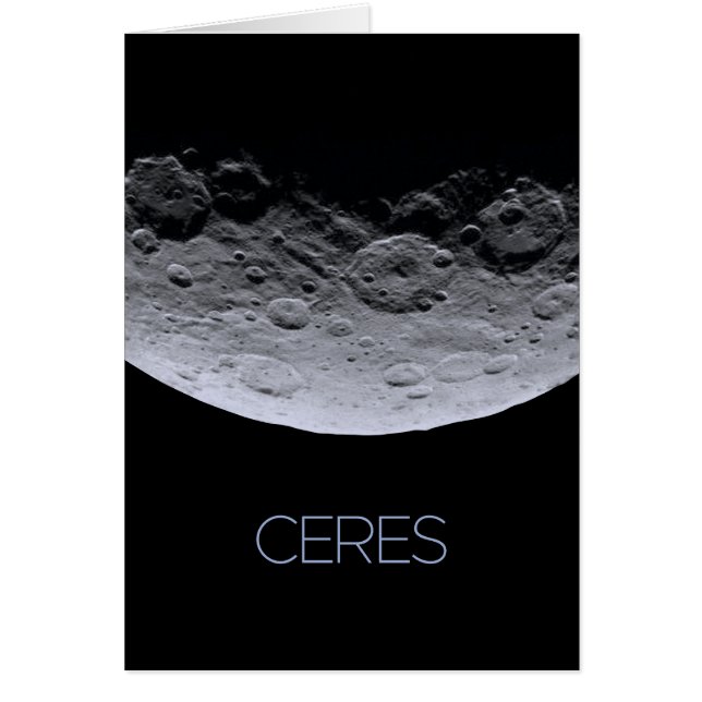 Weltraum, Sonnensystem, Zwergplanet Ceres (Vorne)