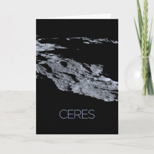 Weltraum, Sonnensystem, Zwergplanet Ceres Karte