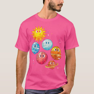 Weltraum Sun Astronomie Weltraumreise Niedlicher P T-Shirt