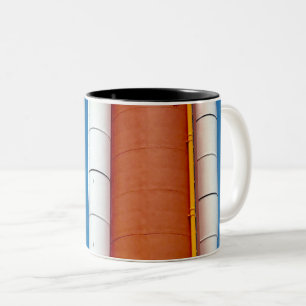 Weltraum Zweifarbige Tasse