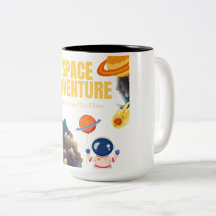 Weltraumabenteuer - Jenseits der Sterne Zweifarbige Tasse