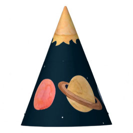 Weltraumabenteuer: Planeten Partyhütchen