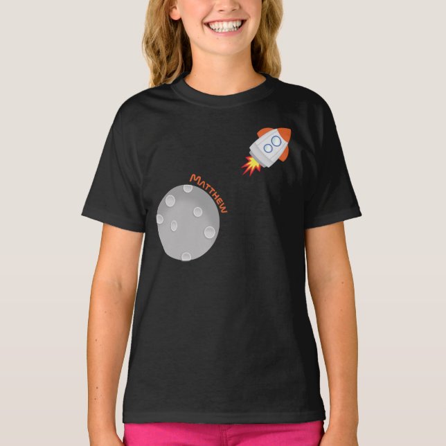 Weltraumabenteuer T-Shirt (Vorderseite)