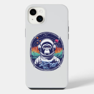 Weltraumaffe Astronaut iPhone 14 Plus Hülle