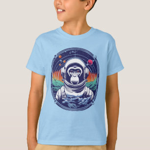 Weltraumaffe Astronaut T-Shirt