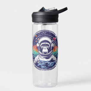 Weltraumaffe Astronaut Trinkflasche