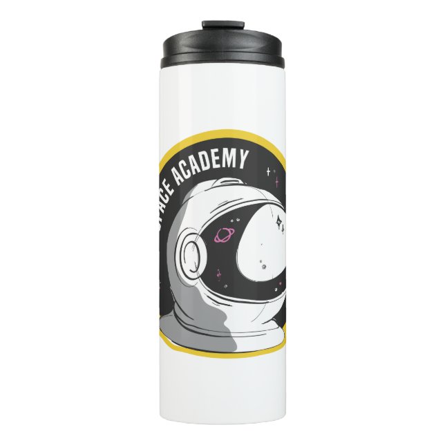Weltraumakademie Thermosbecher (Vorderseite)