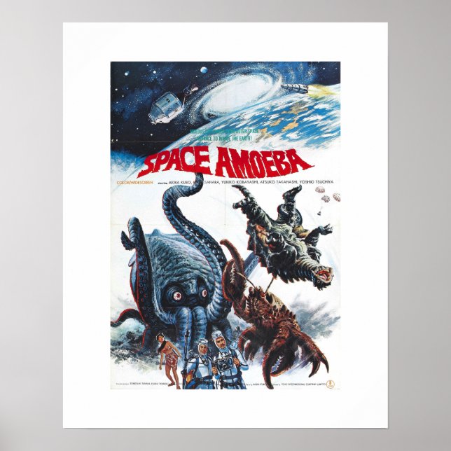 Weltraumamöbe Poster (Vorne)