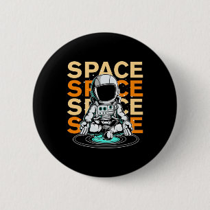 Weltraumamonent Button