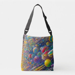 Weltraumbahntasche Tragetaschen Mit Langen Trägern