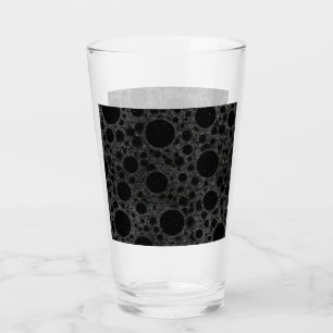 Weltraumblöcke - Glitzer Black Glas