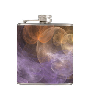 WeltraumBlume Flachmann