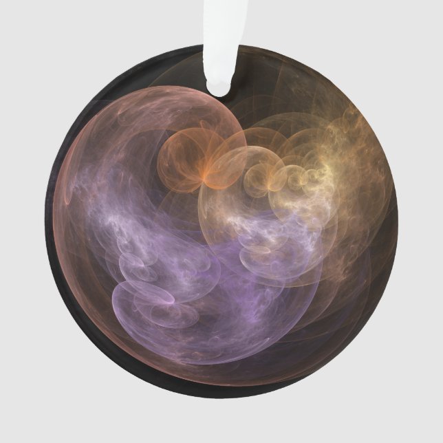 WeltraumBlume Ornament (Vorderseite)