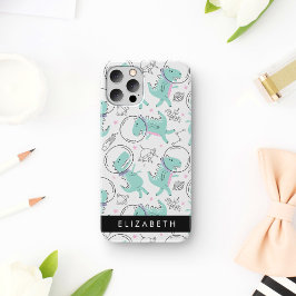 Weltraumdinosaurier, Niedliche Dinosaurier, Sterne Case-Mate iPhone Hülle