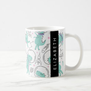 Weltraumdinosaurier, Niedliche Dinosaurier, Sterne Kaffeetasse