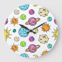 Weltraumdoodles kosmischer Hintergrund
