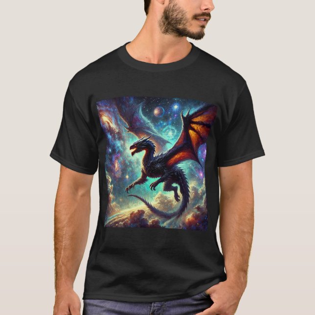 Weltraumdrache T-Shirt (Vorderseite)