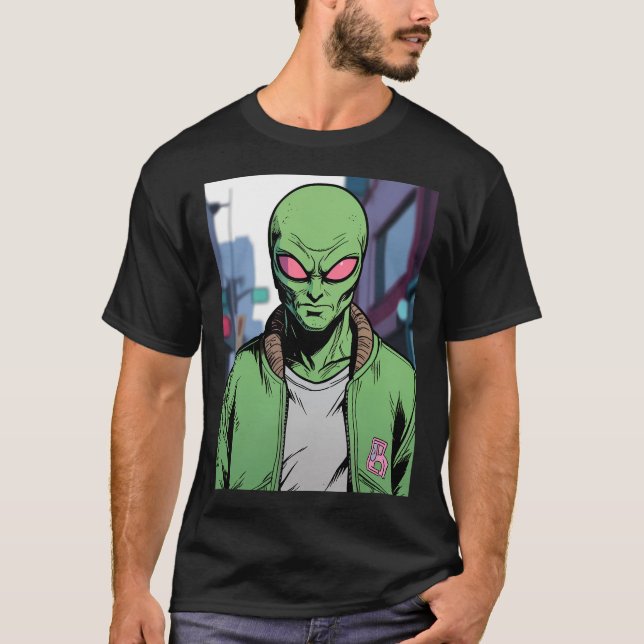 Weltraumfahrer T-Shirt (Vorderseite)