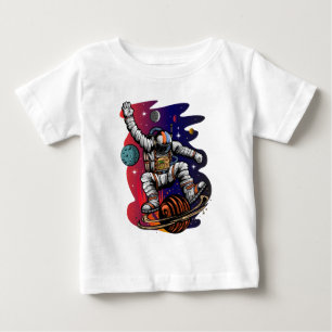 Weltraumfahrt Baby T-shirt