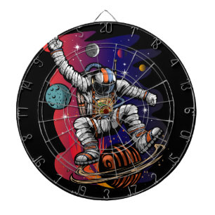 Weltraumfahrt Dartscheibe