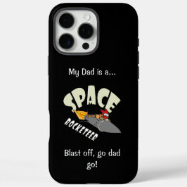 Weltraumfahrt eines Raketenführers iPhone 16 Pro Max Hülle