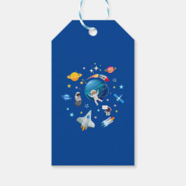 Weltraumfahrt Geschenkanhänger